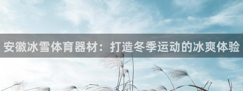 富联娱乐负责人电话：安徽冰雪体育器材：打造冬季运动的