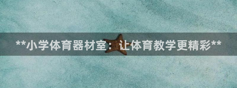 富联官方网站入口下载安装：**小学体育器材室：让体育
