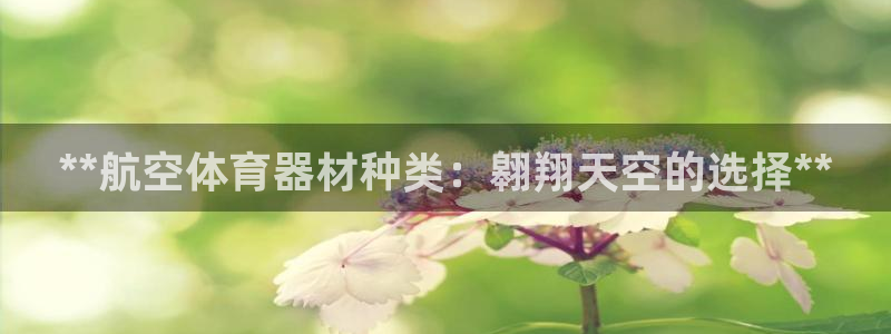 富联官方网站入口：**航空体育器材种类：翱翔天空的选