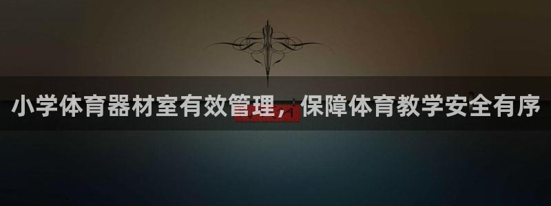 富联官网注册流程图片：小学体育器材室有效管理，保障体