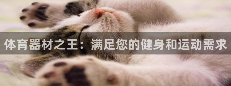 富联平台官网登录入口：体育器材之王：满足您的健身和运