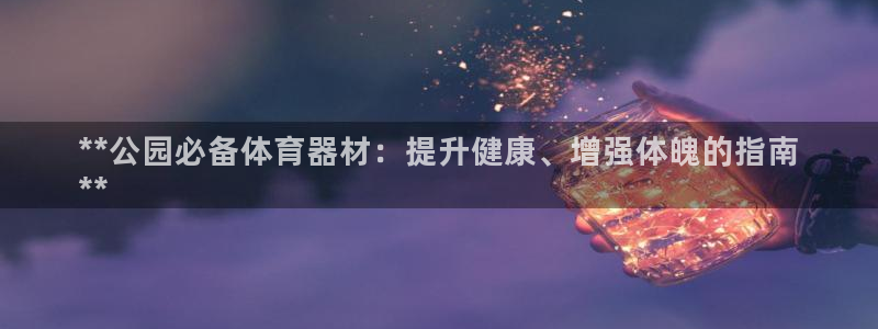 富联官网授权店铺查询：**公园必备体育器材：提升健康