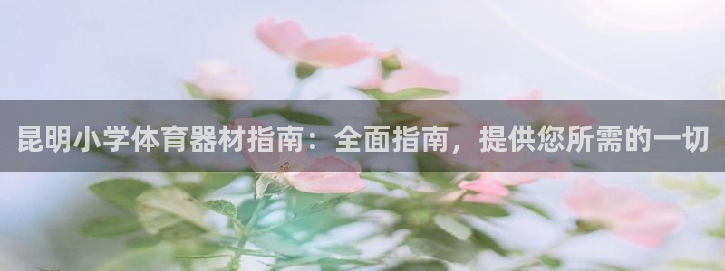 富联平台离7O777：昆明小学体育器材指南：全面指南