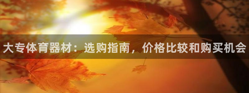 富联平台用户登陆不上：大专体育器材：选购指南，价格比较和购买
