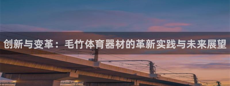 富联平台网站是什么：创新与变革：毛竹体育器材的革新实践与未来